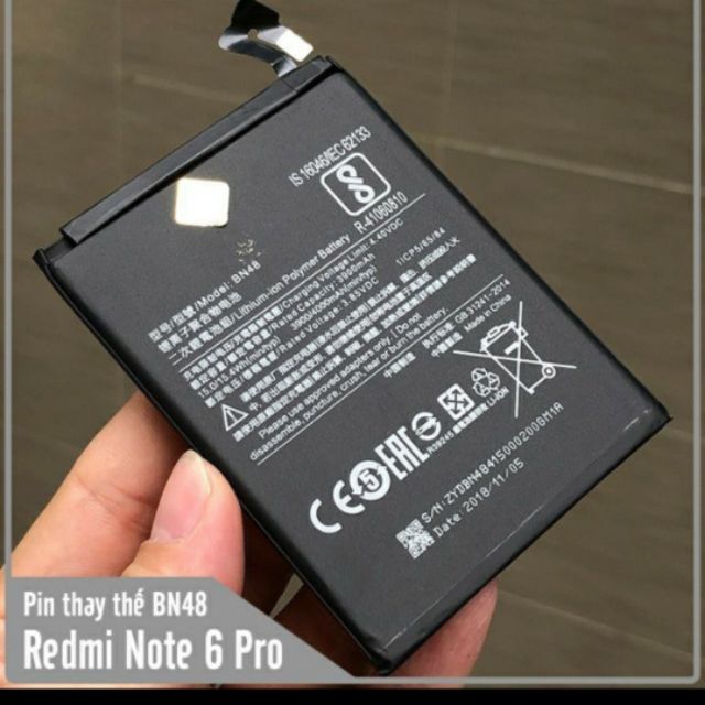 Pin xiaomi bn48 bảo hành 6 tháng123123