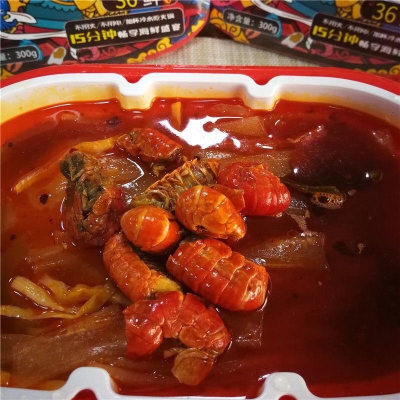 Lẩu tự sôi ( các loại) - 300g - tôm hùm đất