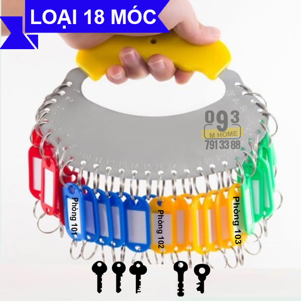 Dụng Cụ Móc Chìa Khóa Ví Cầm Tay Treo Móc Khóa Mini 18 cái 28 cái Móc Treo Kèm Thẻ Ghi Nhớ, Tay Cầm Giữ Chìa Khóa