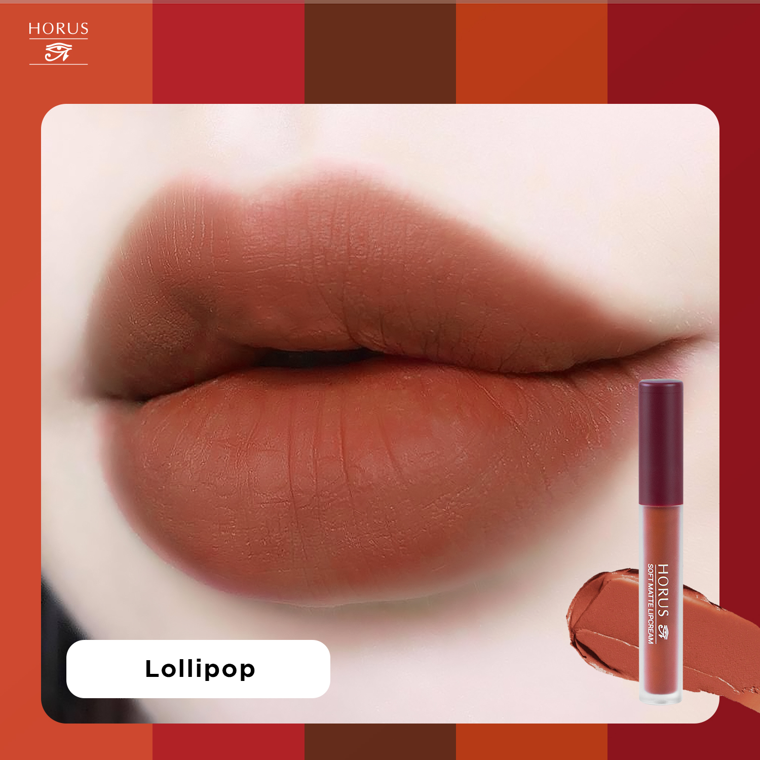 Son kem Horus Soft Matte Lip Cream