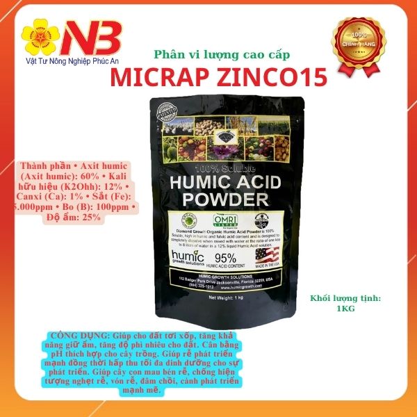 Humic mỹ 1kg