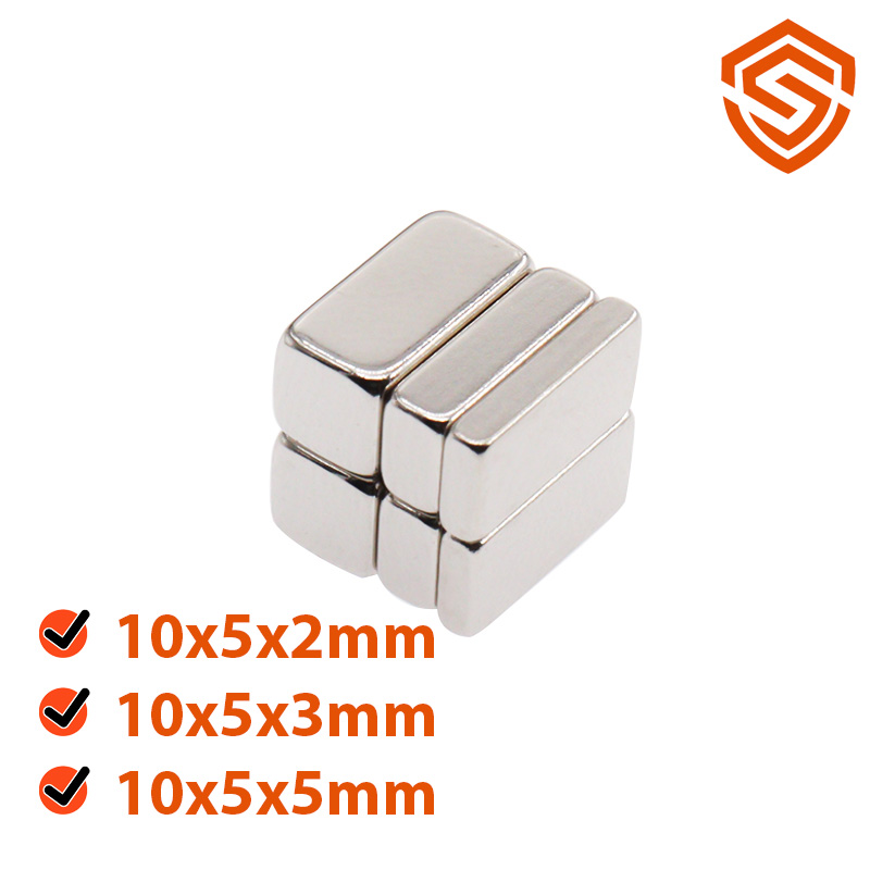 Nam châm đất hiếm 10x5x2/3/5mm