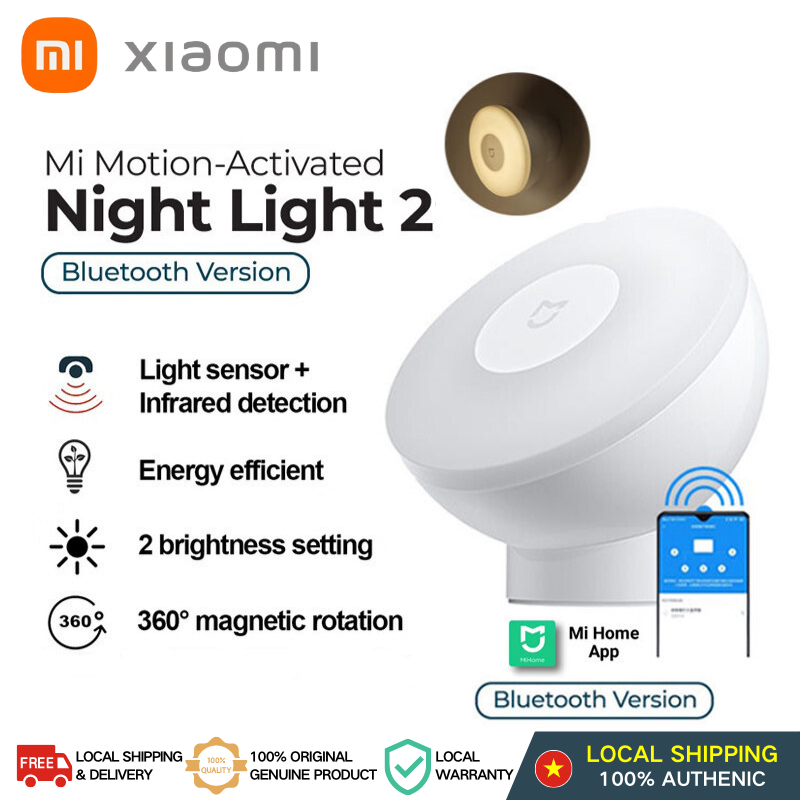 Xiaomi Mijia Night Light 2 MotionActivated Light Bluetooth Smart APP
