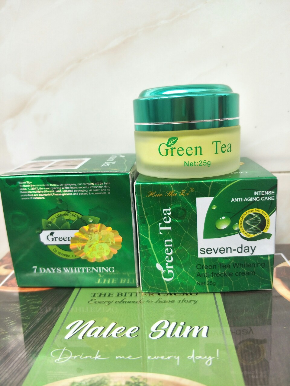 [ Tem Vàng ] Kem trắng da 7 ngày Green Tea
