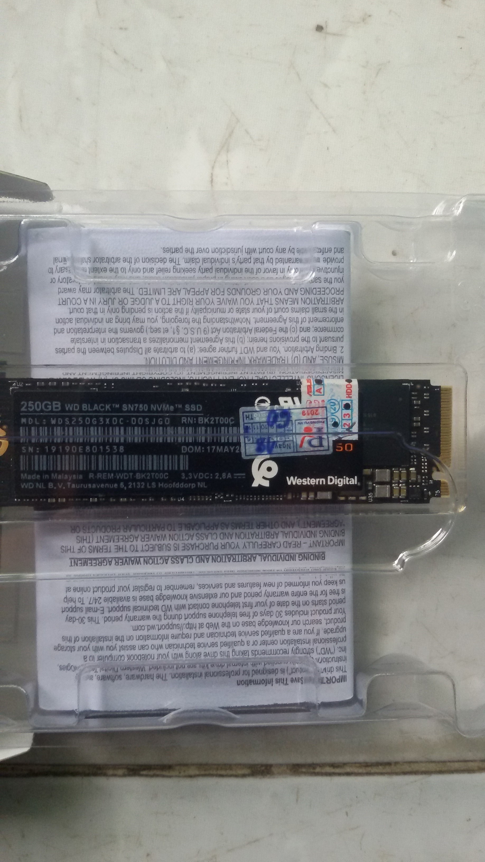 Ổ cứng SSD optain Western Digital