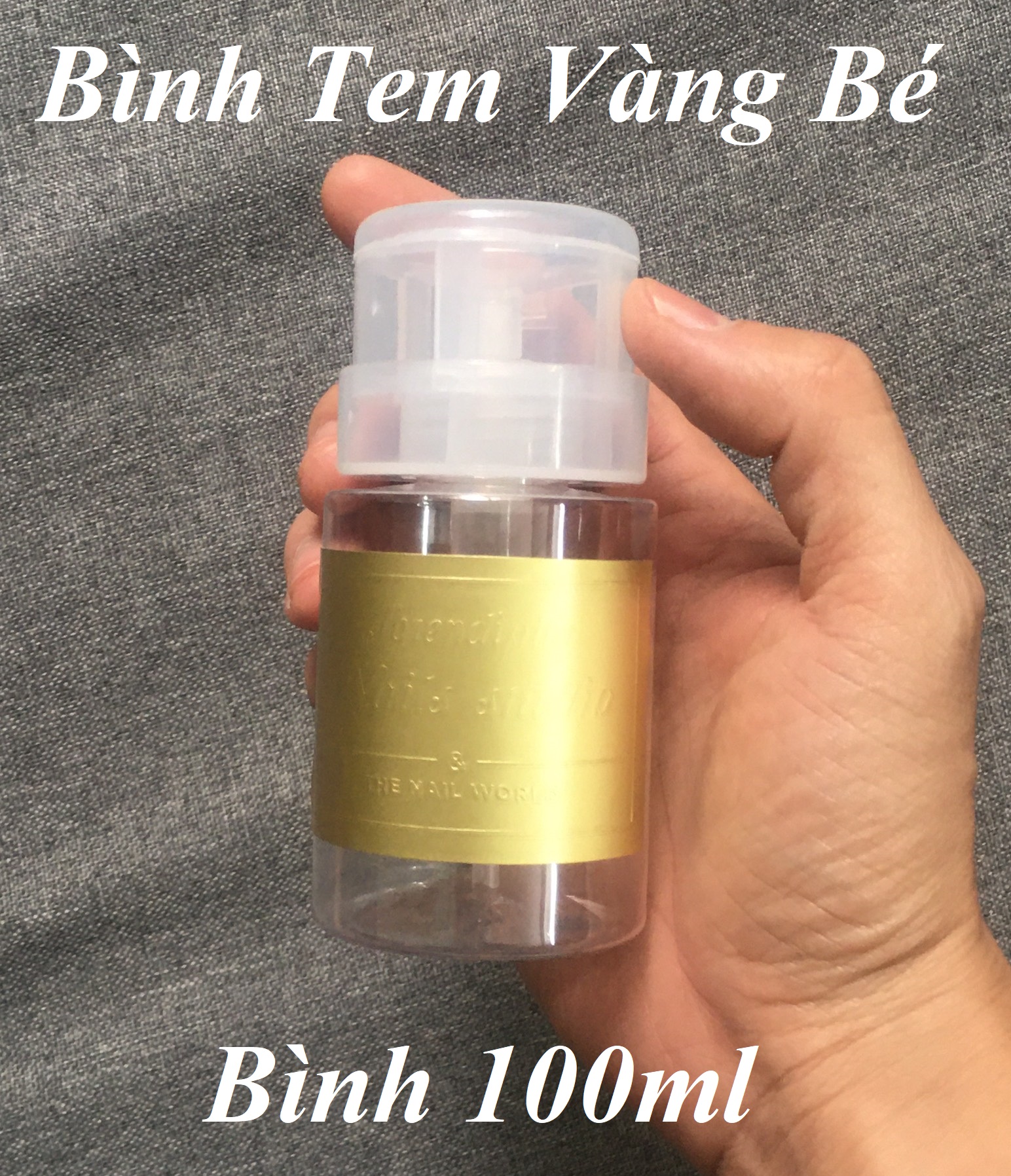 Bình nhún Lọ Đẩy Bình Đựng dung dịch Axeton đựng cồn đựng nước opi - sinailmi