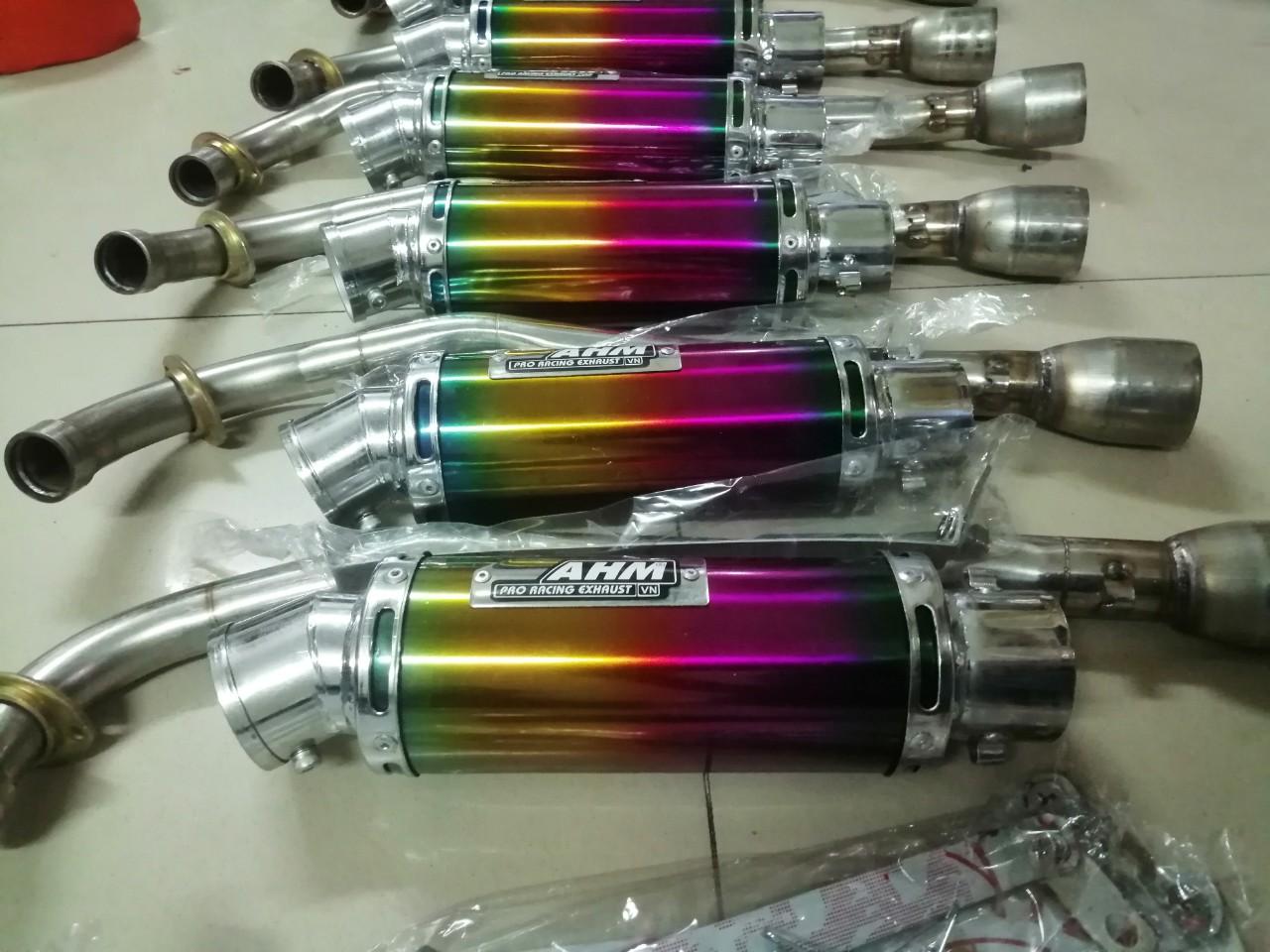 Pô AHM 7 Màu + Cổ lon gắn dream wave cup 67