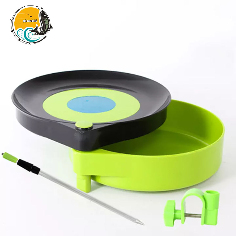 Khay Đựng Mồi Câu Đài Câu Đơn phụ kiện câu cá phụ kiện câu đài bát trộn mồi bát đựng mồi 2 tầng 3 tầng- DHS
