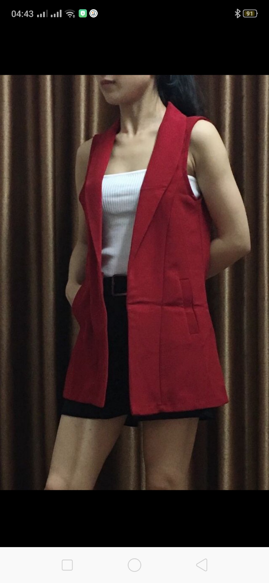 Áo vest gile nữ
