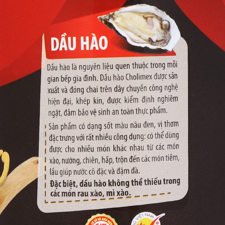 Dầu hào Cholimex chai 350g