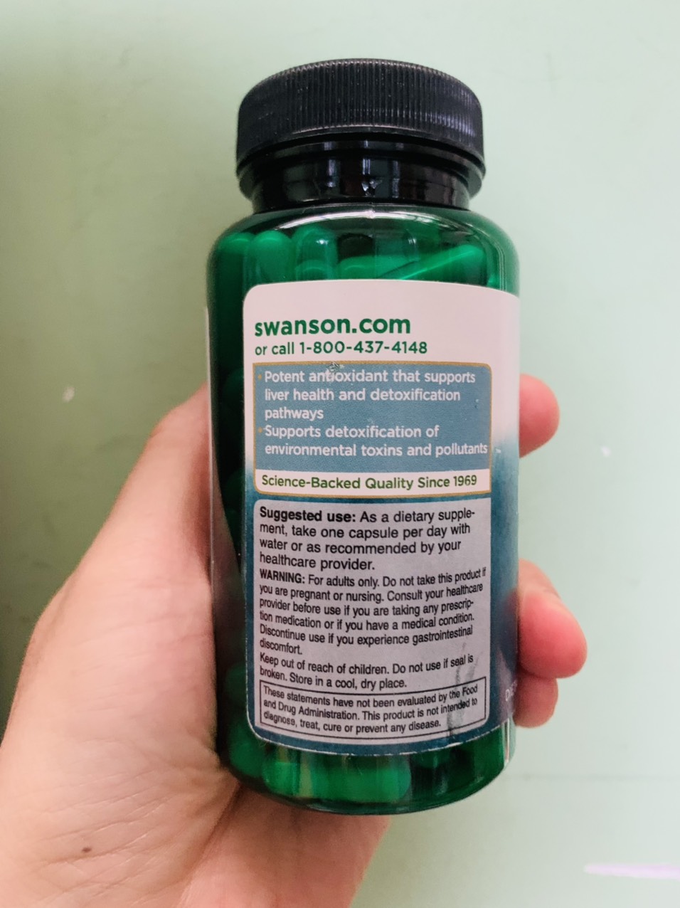 Swanson NAC N-Acetyl Cysteine 100 viên