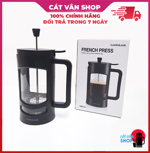 Bình Pha Trà, Cà Phê LocknLock French Press LLG020 Dung Tích 1L