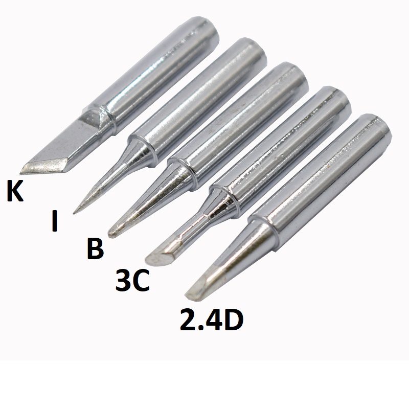 Combo 5 đầu mỏ hàn 908, 806 ,936 ..vv đầu mỏ hàn 900M