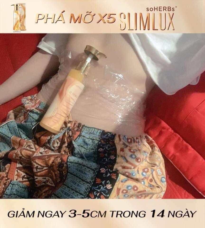 PHÁ MỠ SLIMLUX X5 (tặng kèm bọc quấn bụng)