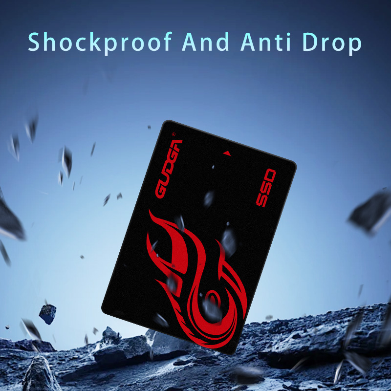 GUDGA 2.5 Inch SATA III SSD SSD 128GB 256GB 512GB 1TB 2TB 4TB SSD 120GB 240g 480GB 960GB SSD SATA3 Ổ cứng lưu trữ thể rắn nội bộ cho máy tính xách tay Máy tính để bàn Sata đĩa