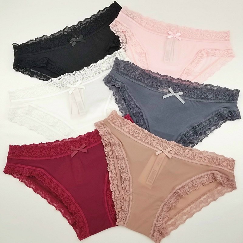 Quần lót nữ thun lạnh viền ren big size vs350