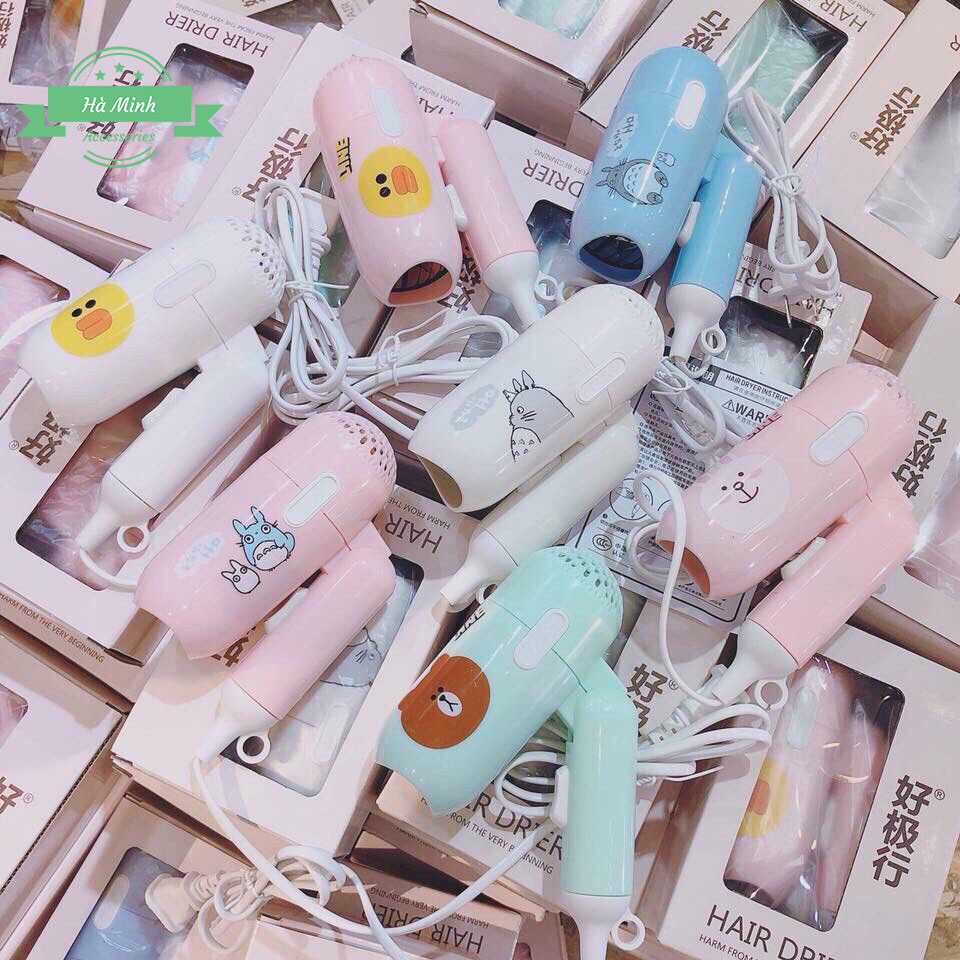 Máy sấy tóc mini siêu cute