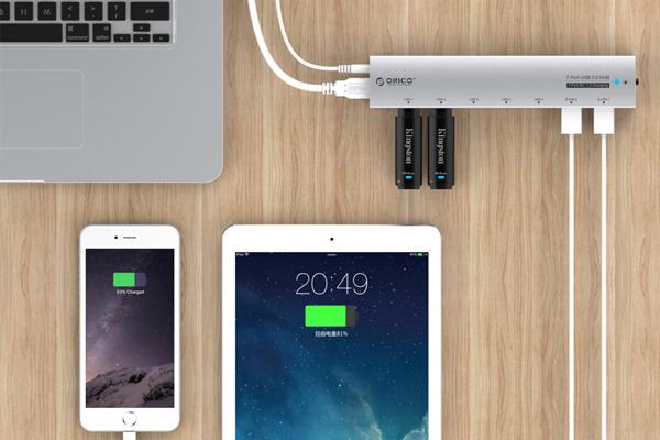 Bộ chia USB 3.0 Orico AS7C2