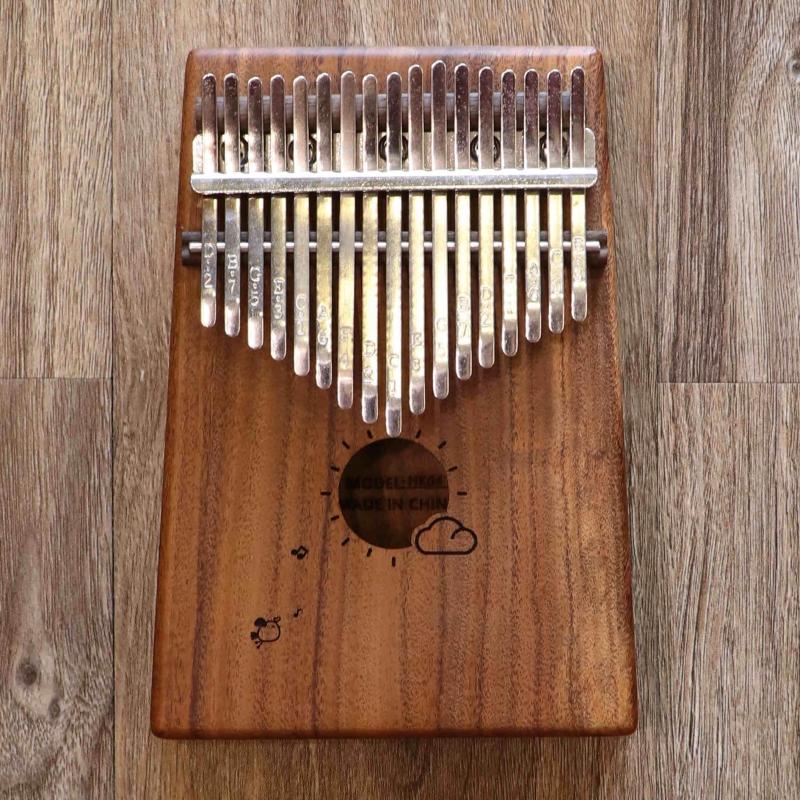 Đàn Kalimba Gỗ KOA nguyên miếng - Full phụ kiện