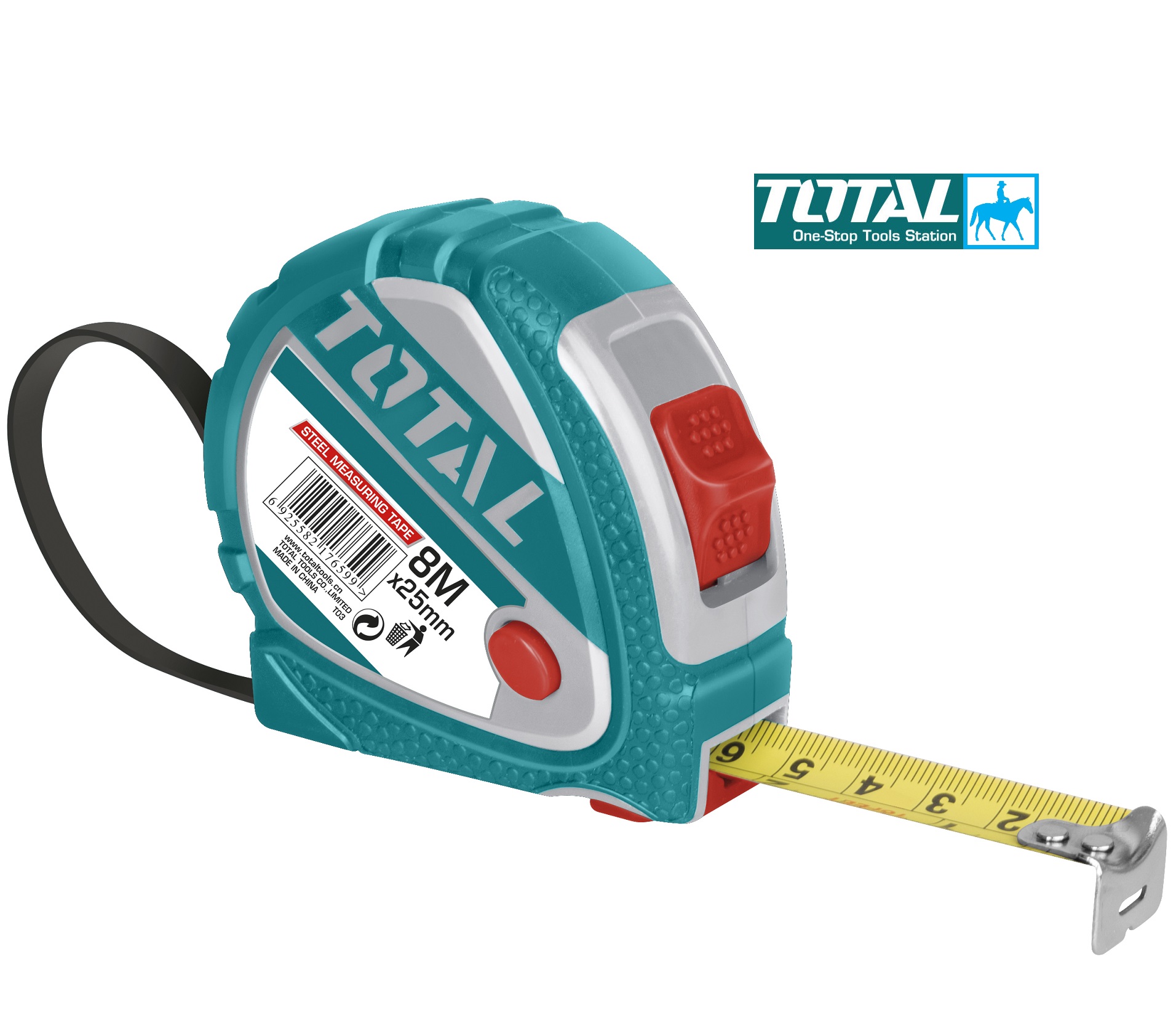 Thước cuộn thép 5 mét x 25mm total tmt126052