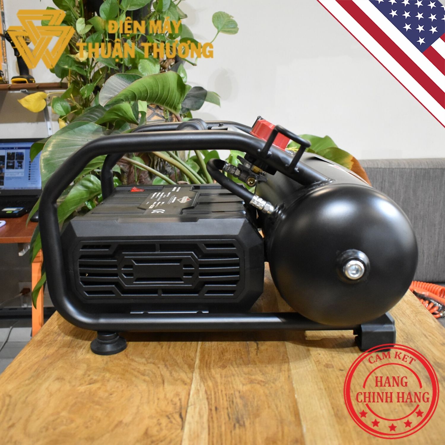 Máy Nén Khí 1.8HP 10L Briggs&Stratton 0201081