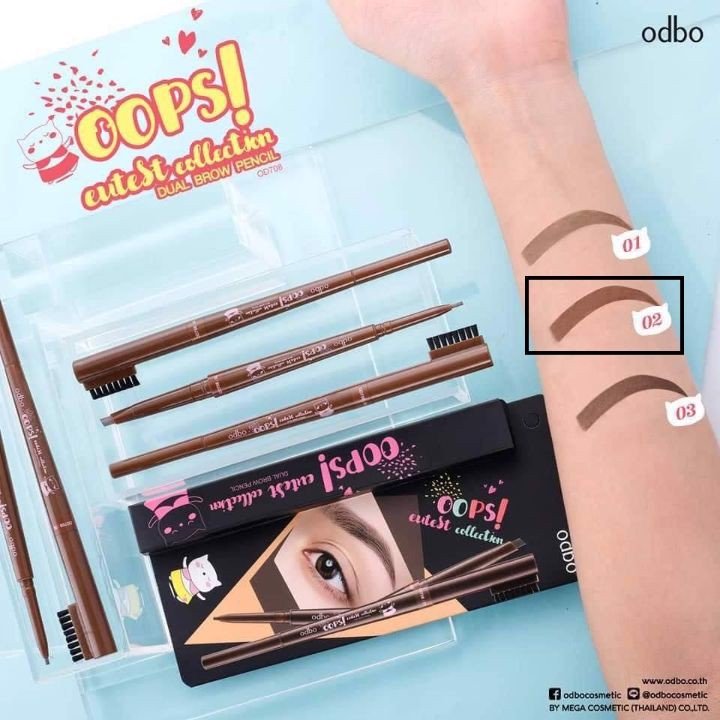 [HCM]Chì mày Odbo Opps Cutest Collection Od708