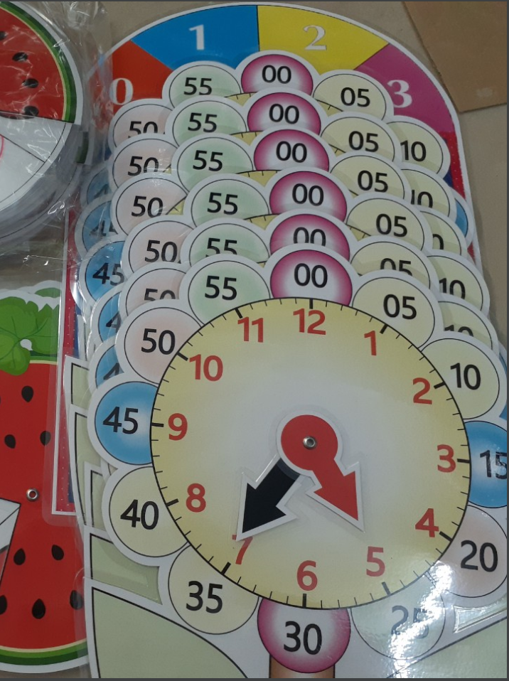 Flower and Leaf Clock (Miki Teaching Materials)