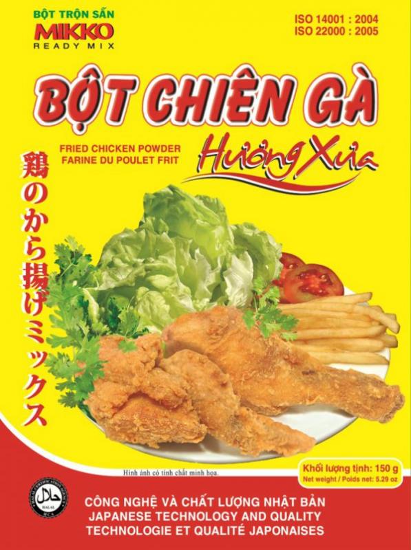 Bột chiên gà Mikko hương xưa 150g