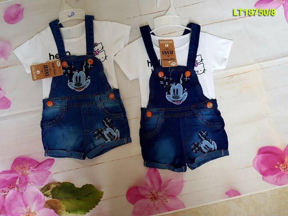 [HCM]Yếm Jean Bé Gái