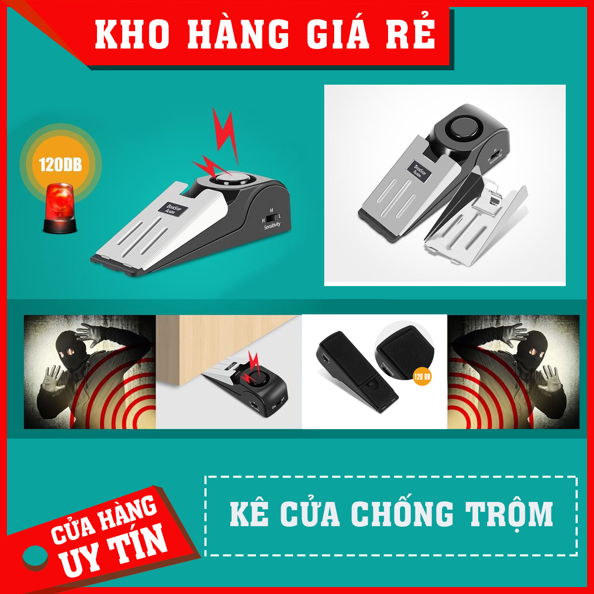 [HCM]Thiết Bị Chống Trộm Hiệu Quả Có Chuông Hú