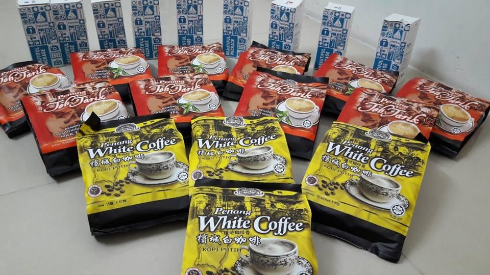 Cà phê trắng White Coffee Penang Malaysia