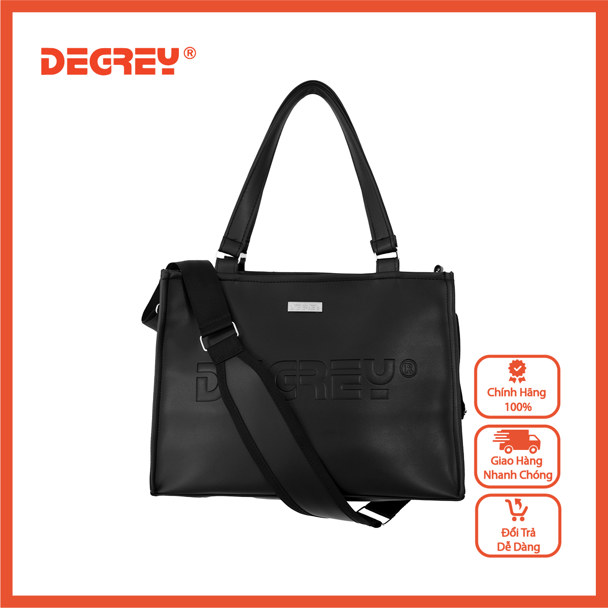 Degrey Leather ToteBook - DLT