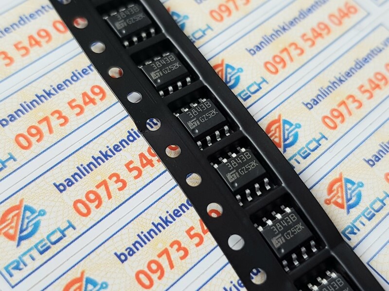 [ Combo 5 chiếc] UC3843B, 3843B IC Nguồn SOP-8