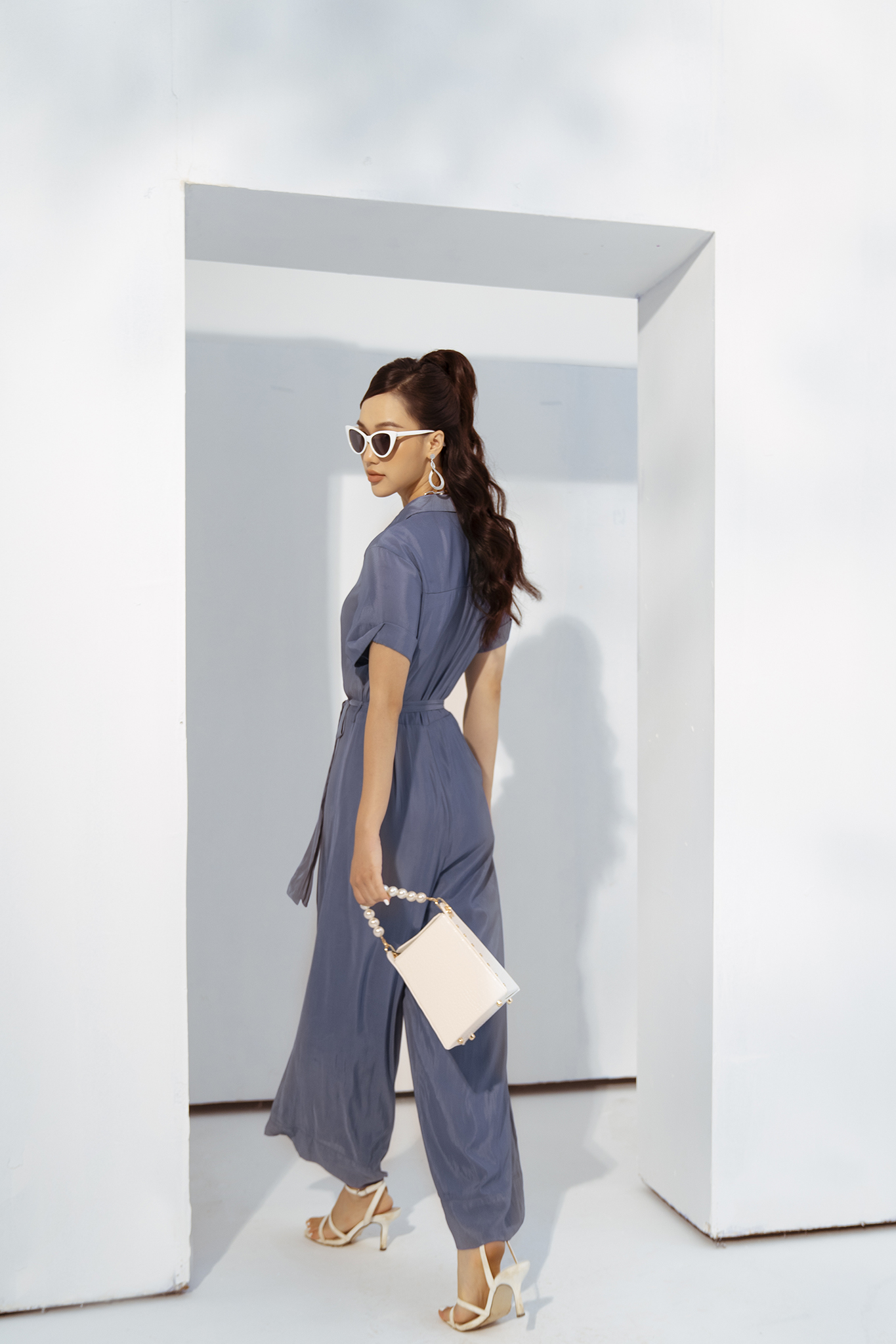 Jumpsuit dài Eva de Eva 21SJSE017X