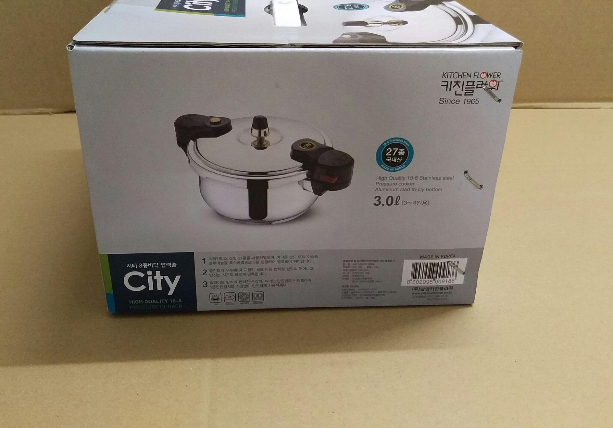 Nồi áp suất inox Hàn Quốc Kitchen Flower CIT3L