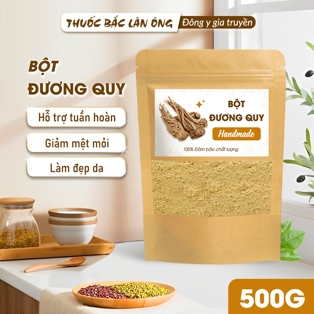 Bột đương quy 500g (Bột sâm đương quy nguyên chất, nghiền mịn)