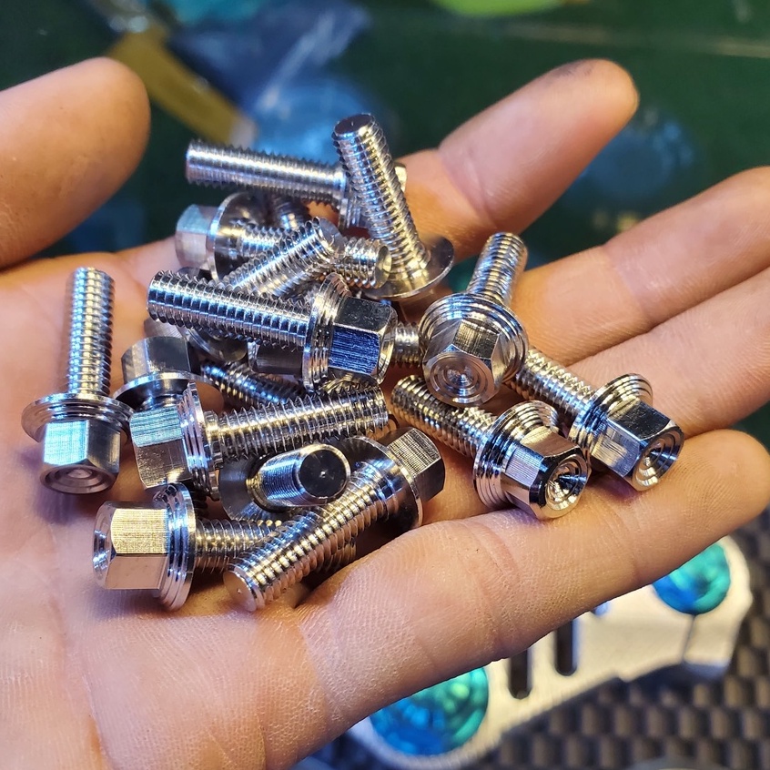 SALAYA TBT Ốc 6x15 đầu trụ v1 v2 lắp ốp pô bửng dàn áo các loại xe inox 304 bảo hành trọn đời