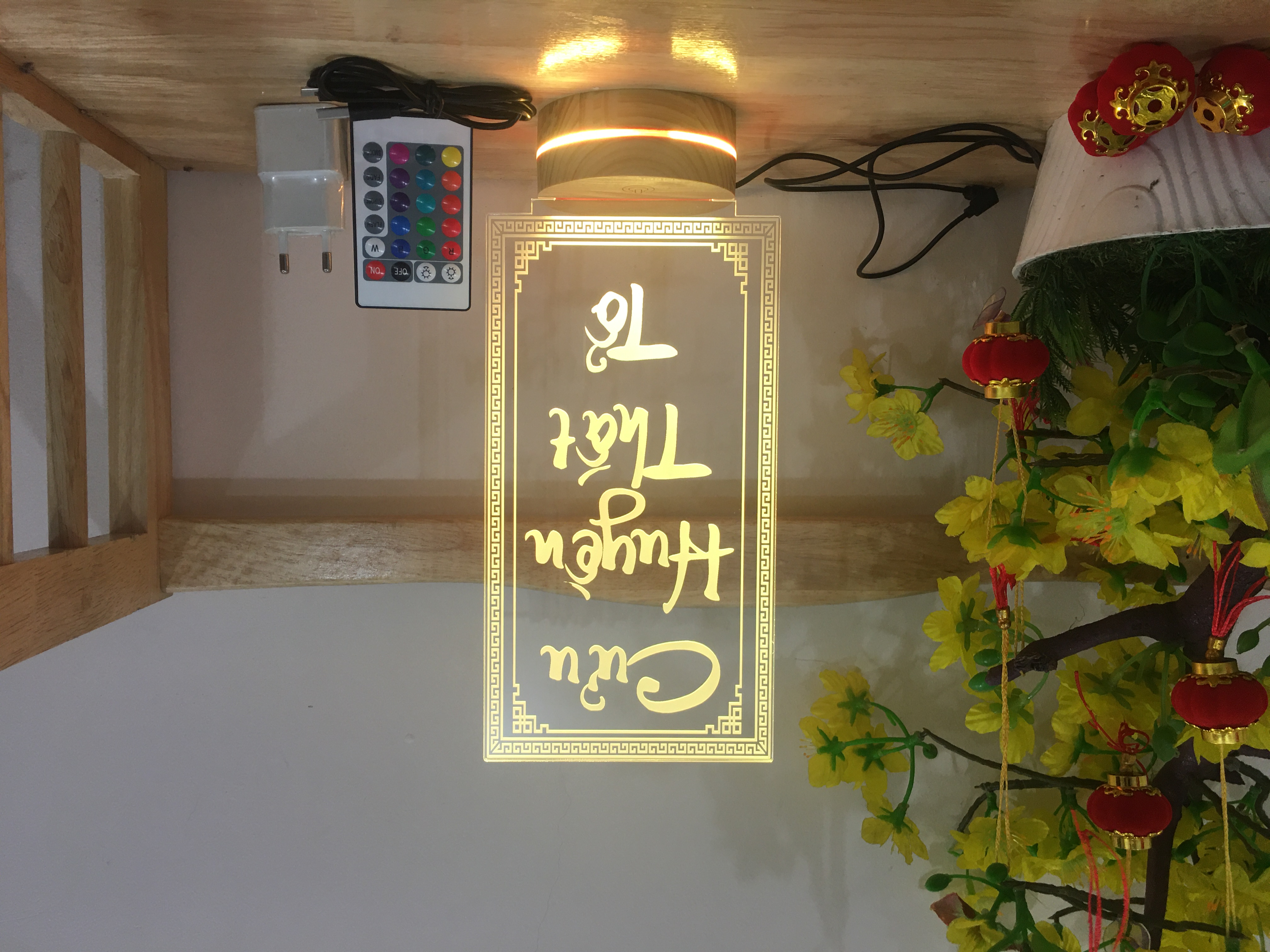 [HCM]Đèn thờ Cửu Huyền Thất Tổ cao 40cm