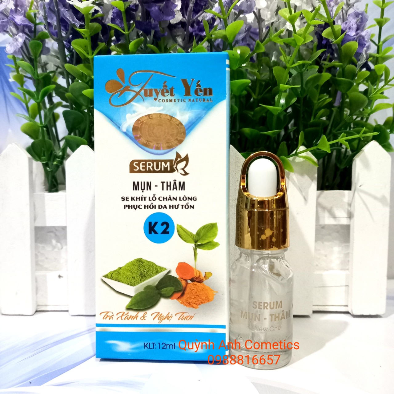 Serum thâm mụn Tuyết Yến 12ml