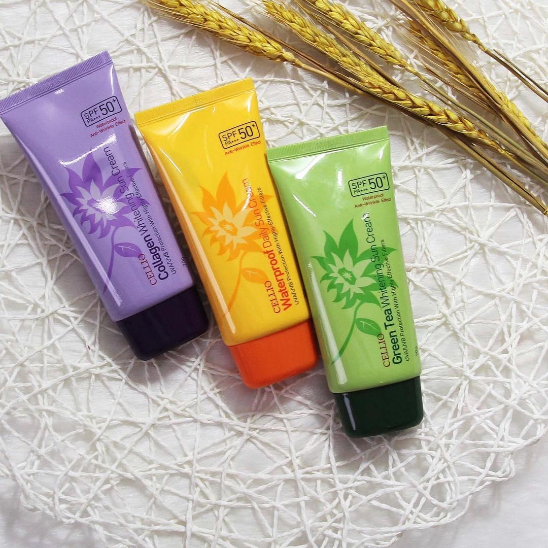 Kem Chống Nắng Cellio SPF 50+ PA+++