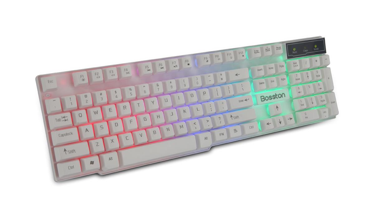 Bàn Phím Chuyên Game Có Đèn Led Bosston 803