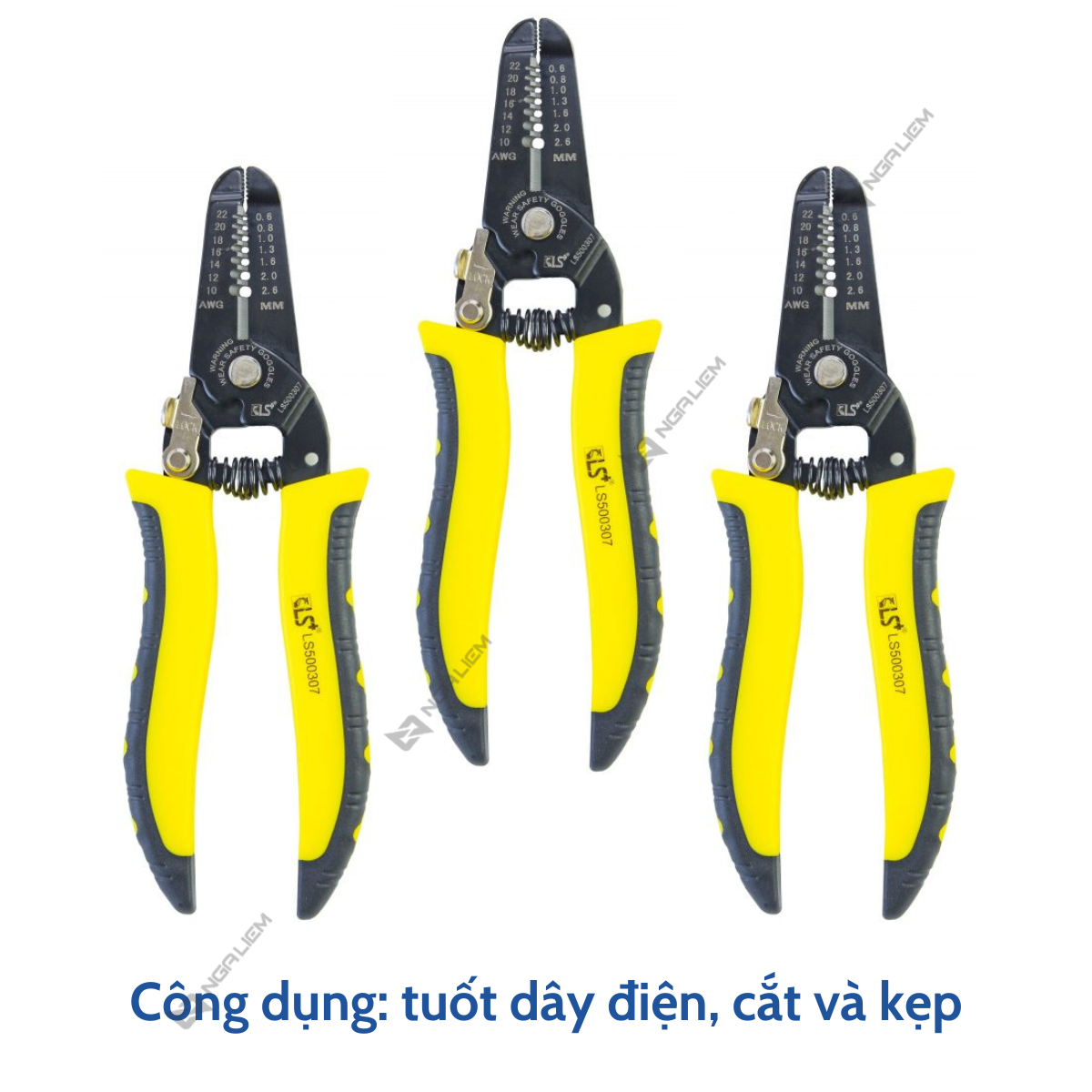 Kìm Tuốt Dây 7in1 - 307 LS+ [Hàng Chính Hãng]