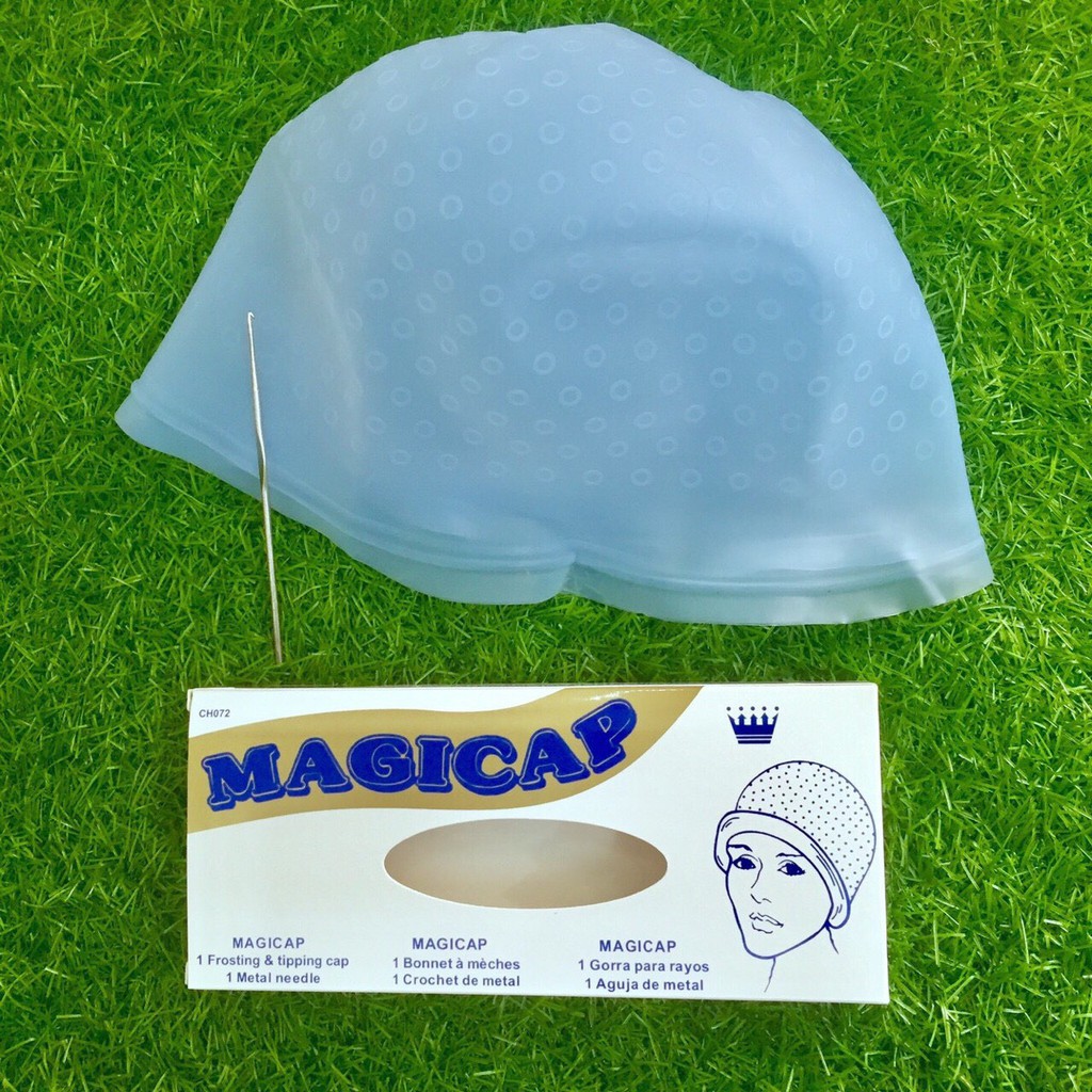 Nón móc light, mũ móc light Silicon tặng kèm cây móc light GIÁ RẺ sử dụng được nhiều lần, có đánh dấu sẵn trên nón, tặng kèm cây móc light