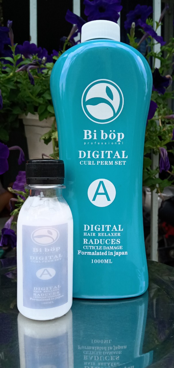 Kem duỗi tóc Bibop 1 lần tiện lợi
