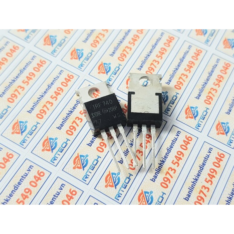 [Combo 5 chiếc] IRF740 Mosfet kênh N 10A 400V TO-220