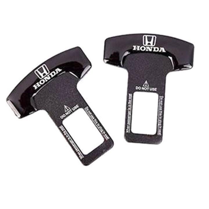 Bộ 2 đầu khóa chốt cài dây an toàn full logo hãng xe mới