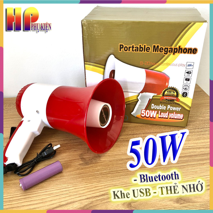 Loa Phóng Thanh có Bluetooth, khe cắm USB - thẻ nhớ