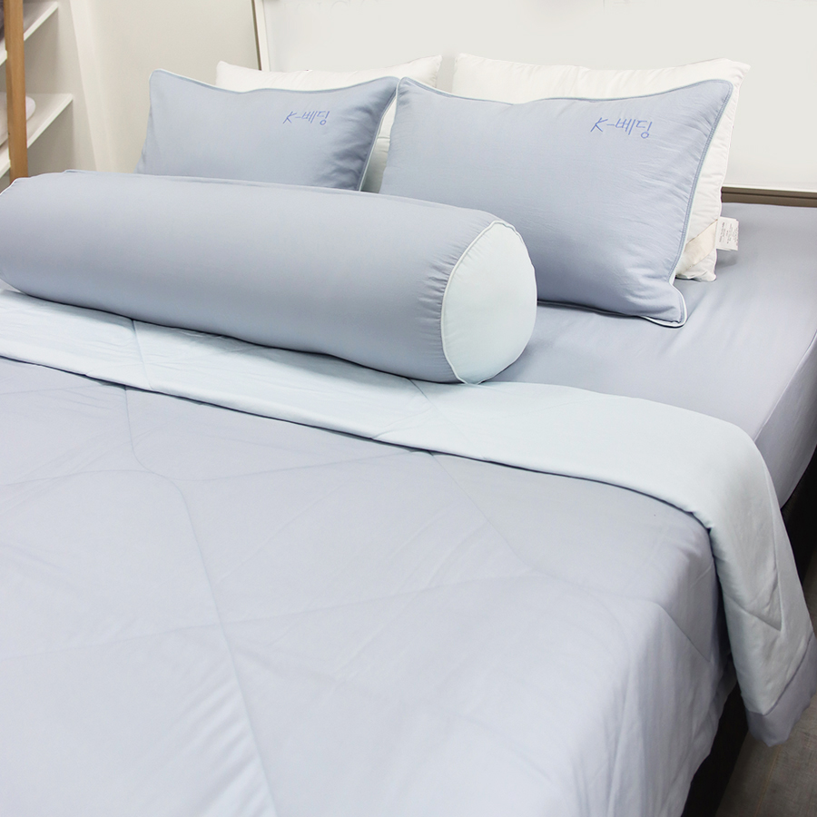 Chăn Chần Bông Hàn Quốc Silky Xám K-Bedding KSS107