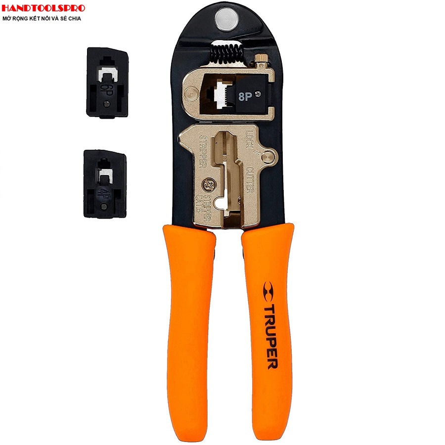 Kìm bấm cáp mạng nhiều đầu Truper 18343 (PRJ-3X)