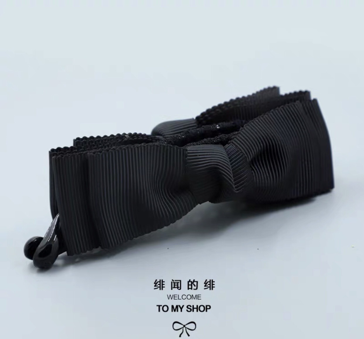 Kẹp Tóc Dọc Nơ Vải Nhiều Màu - phukienteen